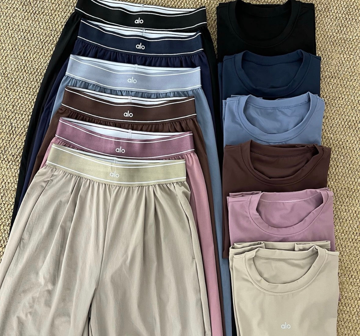 Ensemble Lounge T-Shirt & Pantalon Wide