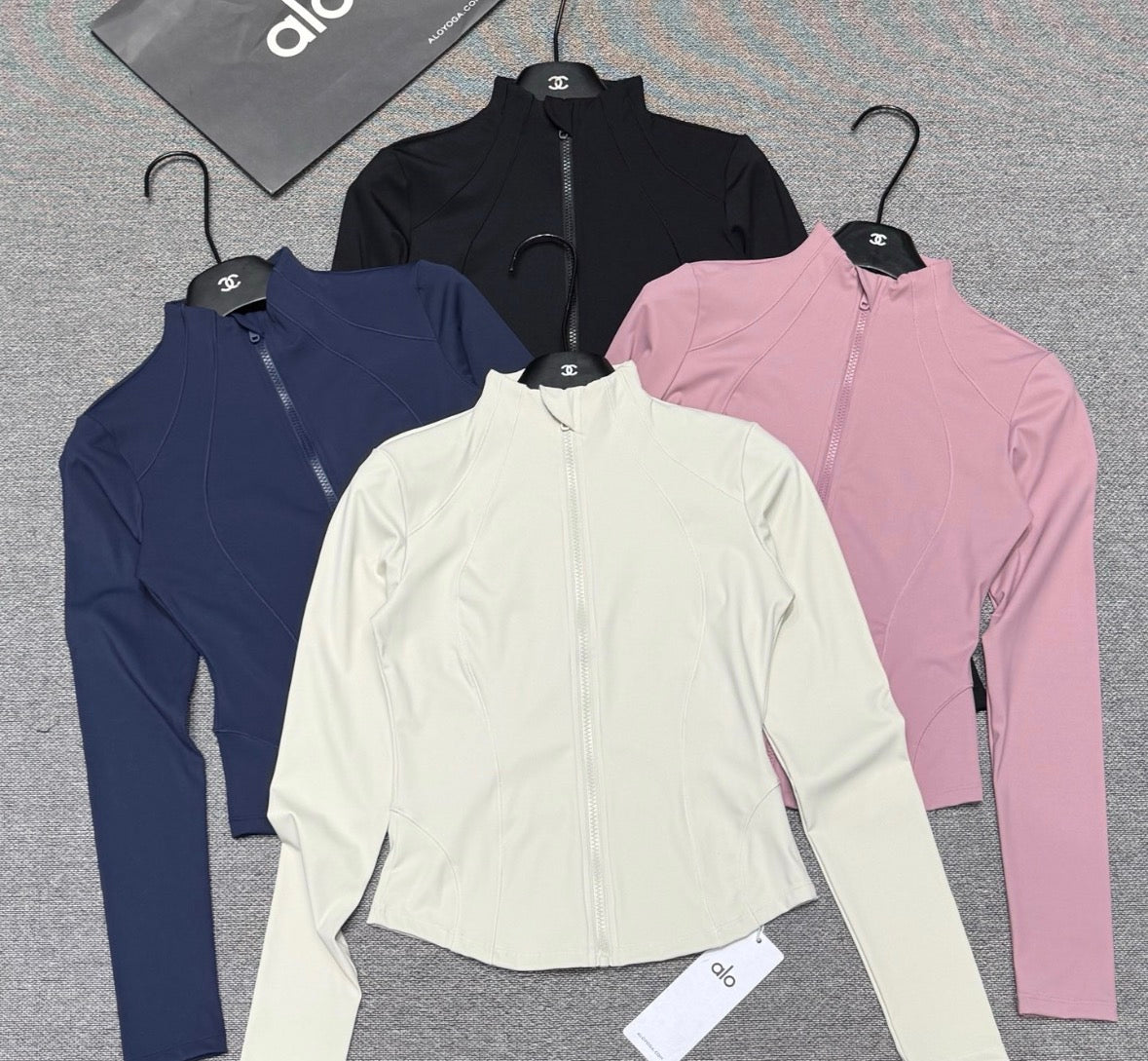 Veste Col Montant Soft-Touch