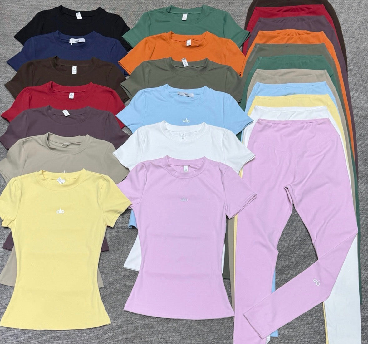 Ensemble Seamless Top & Legging Sculptant – 12 coloris